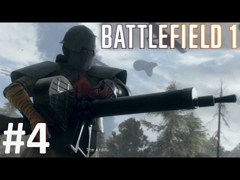 BATTLEFIELD 1 Gameplay Walkthrough Part 4 BF1 War Stories Single Player