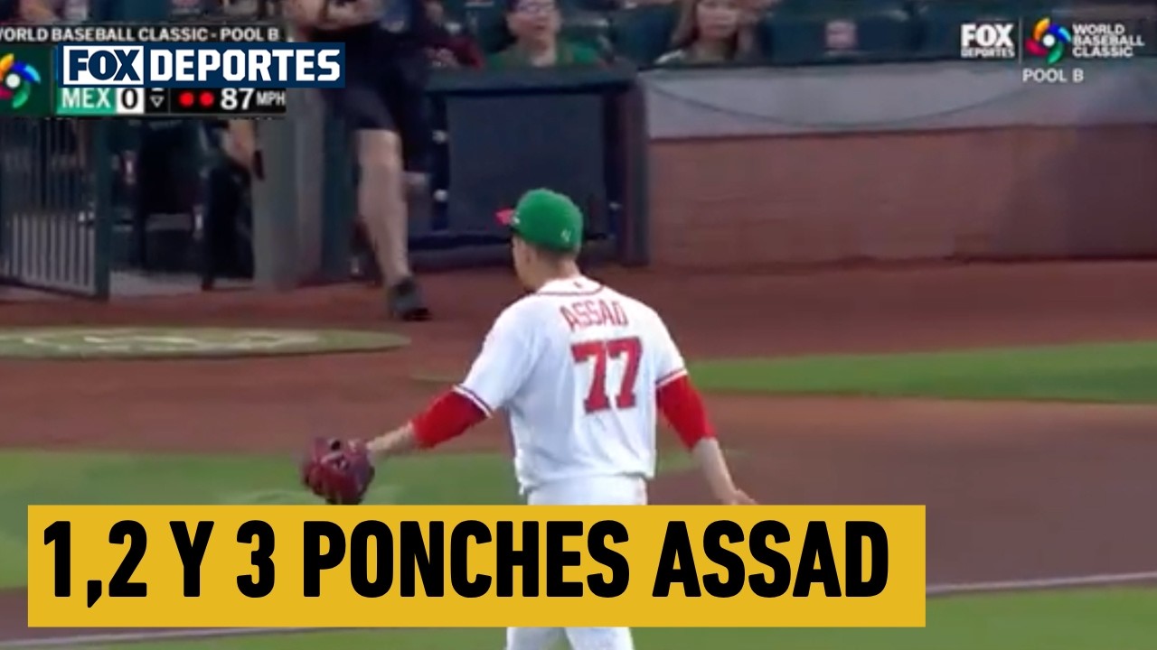 🇲🇽💪 SIÉNTATE 1, 2 y 3 de Javier Assad | Italia 0-0 México | WBC 2026