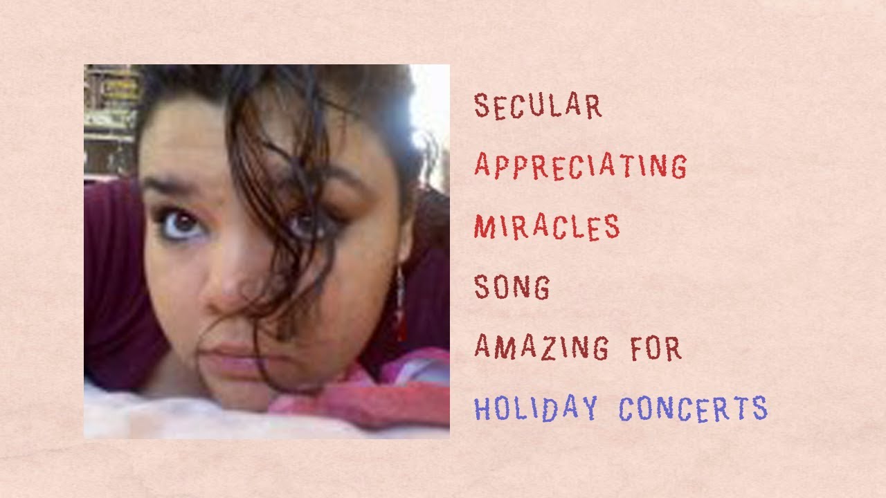 Secular Holiday Christmas and Chanukah Song for All Age Choirs