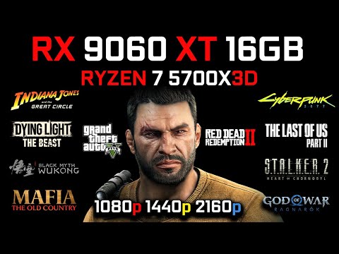 RX 9060 XT 16GB + Ryzen 7 5700X3D | 1080p, 1440p, 4K | RT + FSR 4 / FG | Best Budget GPU 2025?