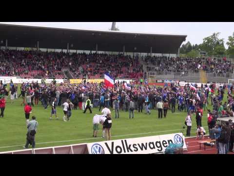 KSV Hesssen Kassel - Holstein Kiel I Ausschreitungen nach dem Spiel [Full HD]