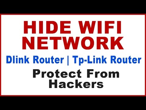 How to hide wifi network of your D'link router,Tp-link router|how to hide your wifi network (ssid) ? Video