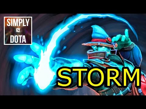 Dota 2 Blitz Storm Spirit Gameplay - Dota 2 Highlights #37