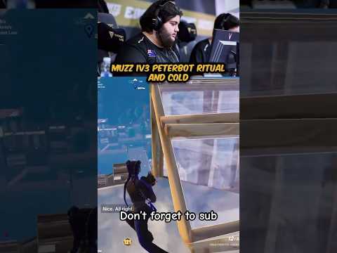 Muzz insane 1v3 against peterbots trio 😈 #fortnite #sub4sub #peterbot #muzz #fyp