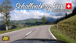 Driving from Thun to Langnau via Schallenberg Pass, Switzerland🇨🇭
