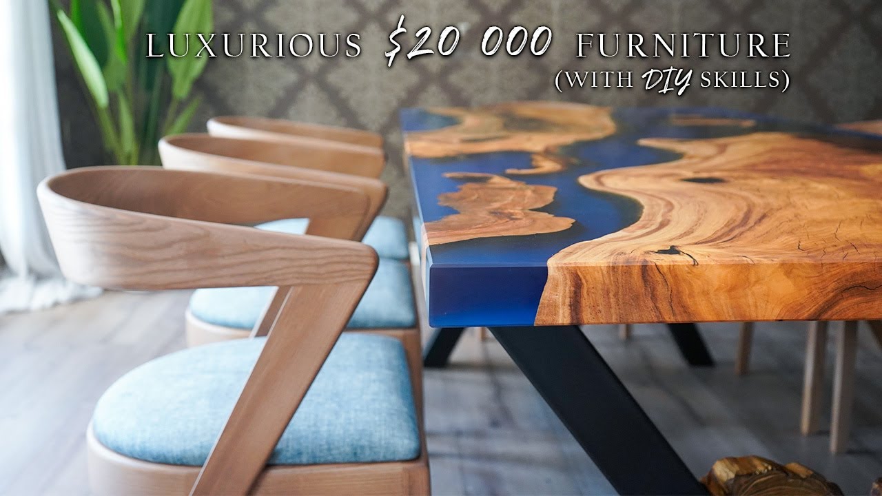using DIY skills to build EXPENSIVE furniture