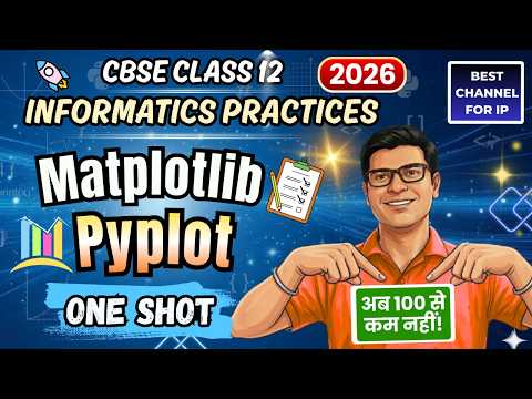 Plotting With Pyplot Class 12 Matplotlib Python Data Visualization Class 12 Class 12 Ip