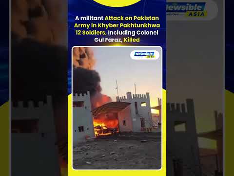 Fidayeen Attack on Pakistan Army Convoy in Bannu Lt. Col. Gul Faraz Among Those Killed