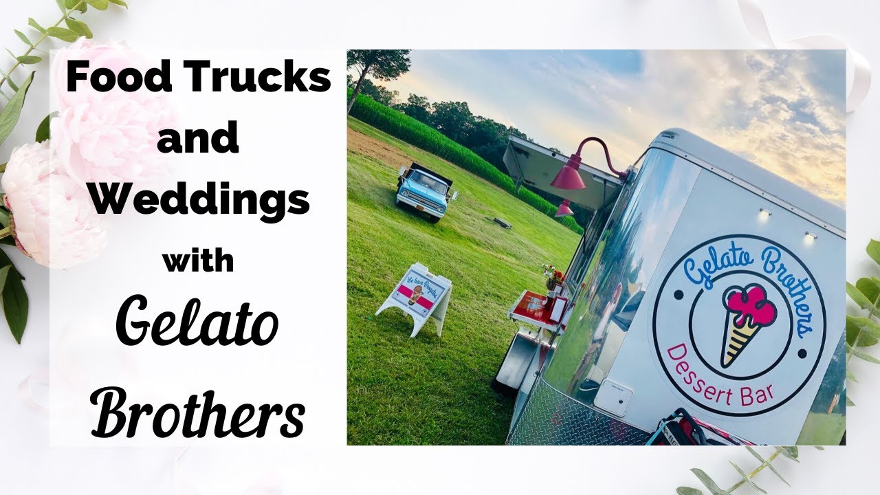 Food Trucks for a Wedding with Gelato Brothers