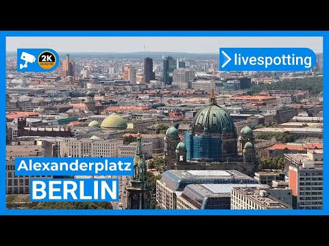 🔴 LIVE: Berlin Alexanderplatz – Panorama-Webcam mit Blick über die Hauptstadt