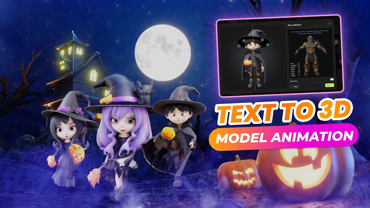 Full Course - Text To 3D Model Animation! Create 3D Models Animation Using Meshy Ai