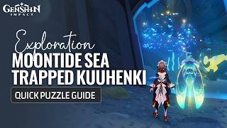 Trapped Kuuhenki At Moontide Sea Puzzle Guide | Frost Moon Exploration | Genshin Impact Luna VIII