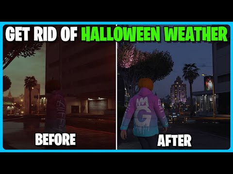 How To Remove Halloween Weather In GTA Online