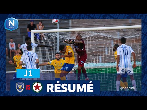 J1 I SA Épinal - Red Star FC (1-2), le résumé | National FFF 2023-2024