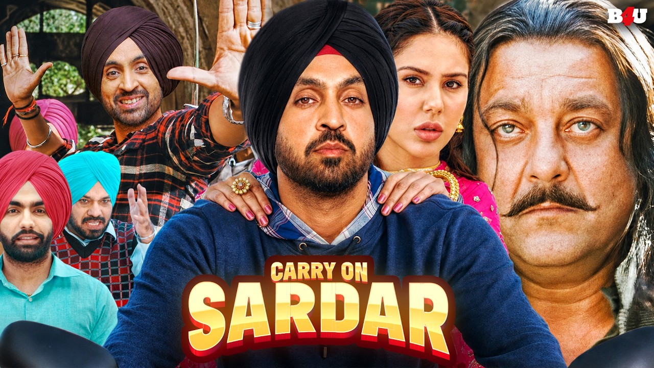 CARRY ON SARDAR (HD) - AMMY VIRK - SONAM BAJWA - GURPREET GHUGGI - SUPERHIT COMEDY HINDI MOVIE