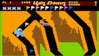 Up'n Down for the Atari 8-bit family