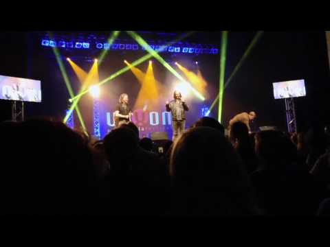 Home Free -  Tim speaks a little bit German @Voxon A-cappella Festival 5.5.2017 Bleiberg/Austria