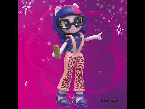 My Little Pony Equestria Girls Fashion Squad Twilight Sparkle and Princess Cadance Mini Doll Set Toy, 40 Fashion Accessories thumbnail