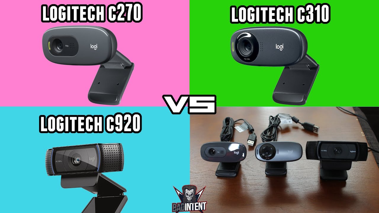 Logitech C270 vs C310 vs C920 [Review and Comparison]