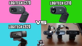 Video thumbnail for Logitech C270 vs C310 vs C920 [Review and Comparison] by BadIntent Stream Tech Reviews