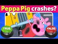 Peppa Pig True Or False Quiz Can You Outsmart This Quiz Quiz DingDong