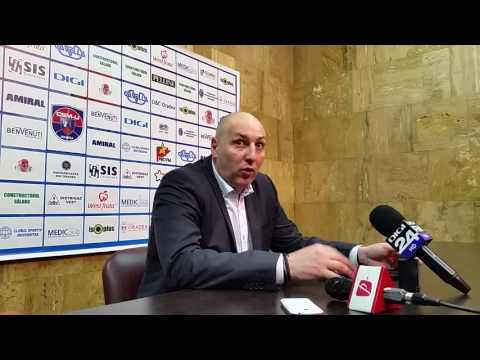 Declarație Marcel Tenter dupa victoria contra BC Mureș