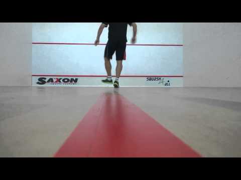 squash footwork funny