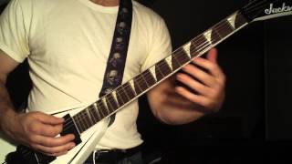 Megadeth Never Dead Guitar Lesson