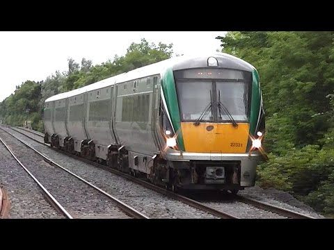 IE 22000 Class Intercity Train number 22331 - Monasterevin, Kildare