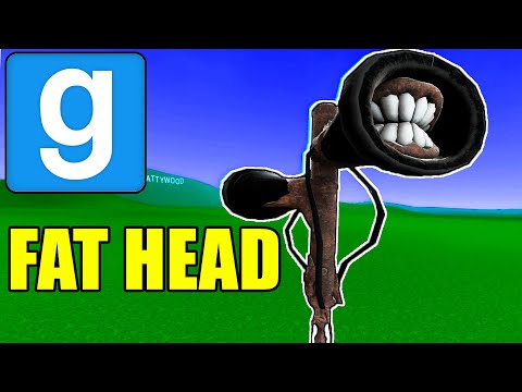 Garry's Mod Next Bot - Siren Head But His Head Is FAT | Comedy Gaming
