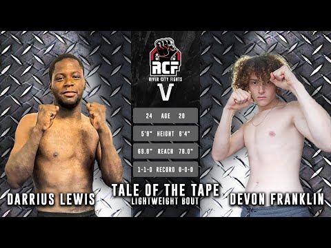 RCF5 Darrius Lewis VS Devon Franklin