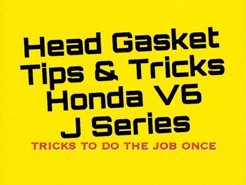 Head Gasket Replacement Honda Acura Accord V6 Ridgeline Pilot Odyssey MDX TL CL Blown Head Gasket