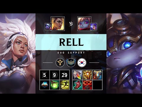 Rell Support vs Poppy - KR Challenger Patch 25.17