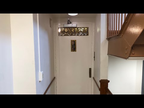 Tiny OTIS Traction Elevator - Carlson Building - Evanston, IL