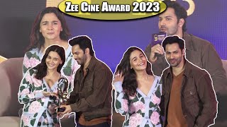 Presence Of Alia Bhatt And Varun Dhawan For The Exciting Announcement About Zee Cine Award 2023