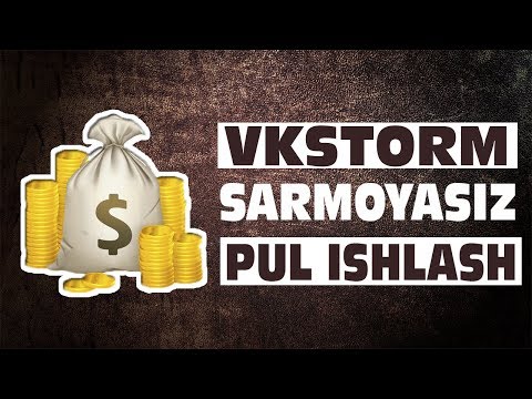 VKONTAKT ORQALI SARMOYASIZ PUL ISHLASH