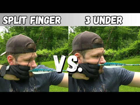 3 Under vs. Split Finger. Traditional Archery Tips and Tricks to Make You a Better Shot.
