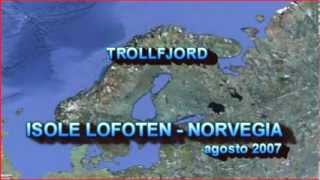 preview picture of video 'Trollfjord-Isole Lofoten- Norvegia'