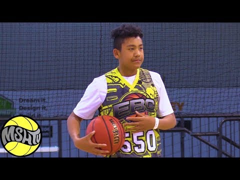 8th Grader Isaac Driggs has SIZE & SKILL - 2017 EBC Utah Camp Mixtape