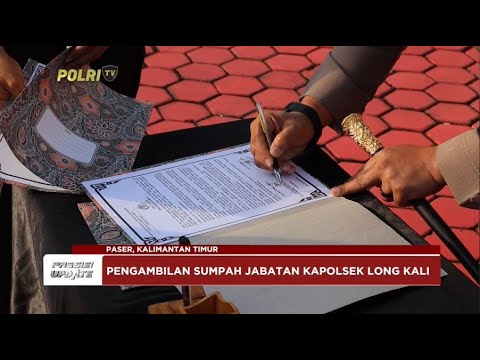 PRESISI UPDATE : POLRES PASER GELAR UPACARA SERAH TERIMA JABATAN 22/08/2024 16.00