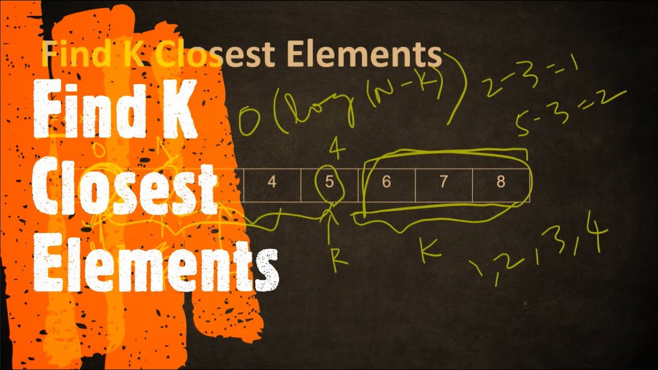 Find K Closest Elements | LeetCode 658 | Coders Camp