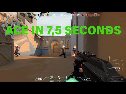 ACE IN 7,5 SECONDS#VALORANT 2022#VALORANT MONTAGE