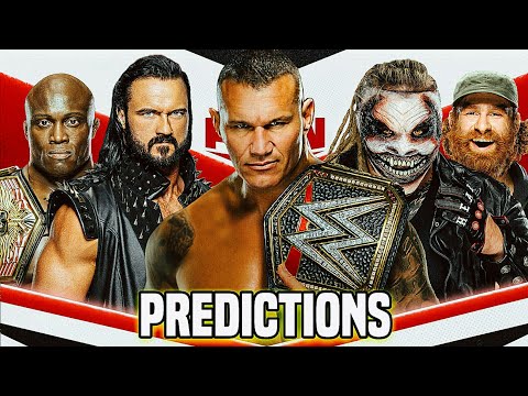 WWE RAW NOVEMBER 2 2020 PREDICTIONS | RAW HIGHLIGHTS