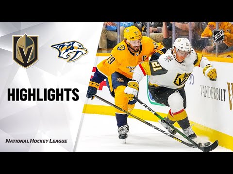 NHL Highlights | Golden Knights @ Predators 2/1/20