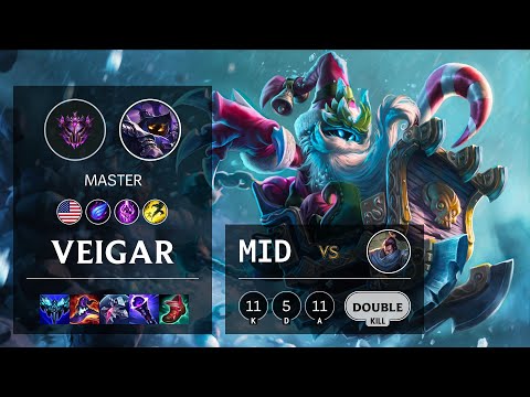 Veigar Mid vs Yasuo - NA Master Patch 11.12