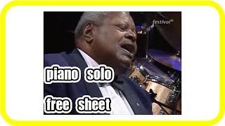 Oscar peterson there will never be another you swing solo transcription free pdf