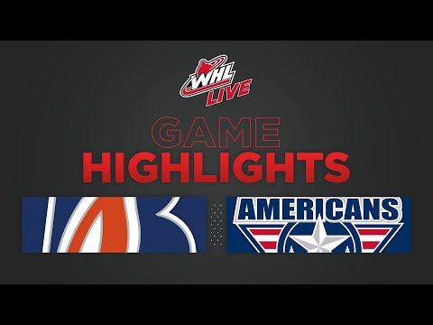 WHL Highlights: Blazers (6) at Americans (1) - November 23, 2022