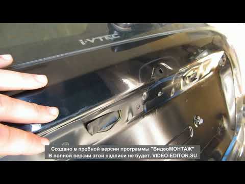 HONDA CRV 3 ремонт задней двери