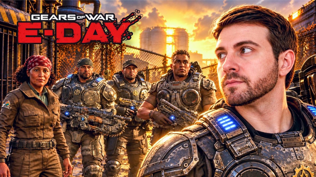 Gears Of War E-DAY: MARCUS vs BRUMAK