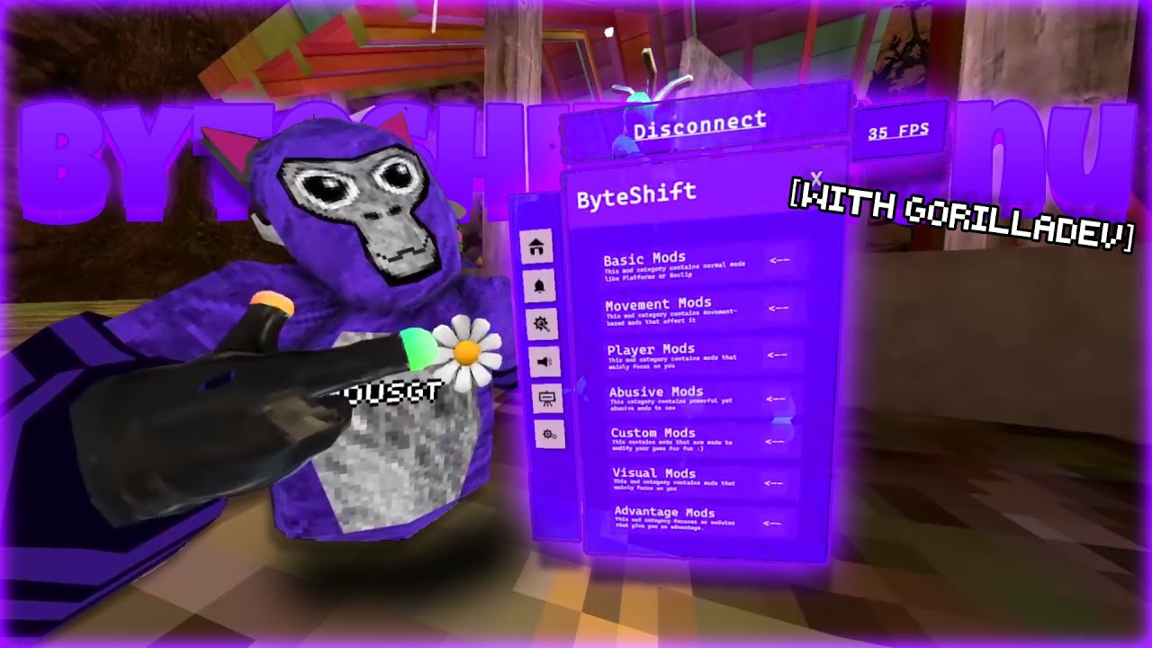 OH. MY. GOSH. | ByteShift Menu v0.3.2 | Gorilla Tag Modding